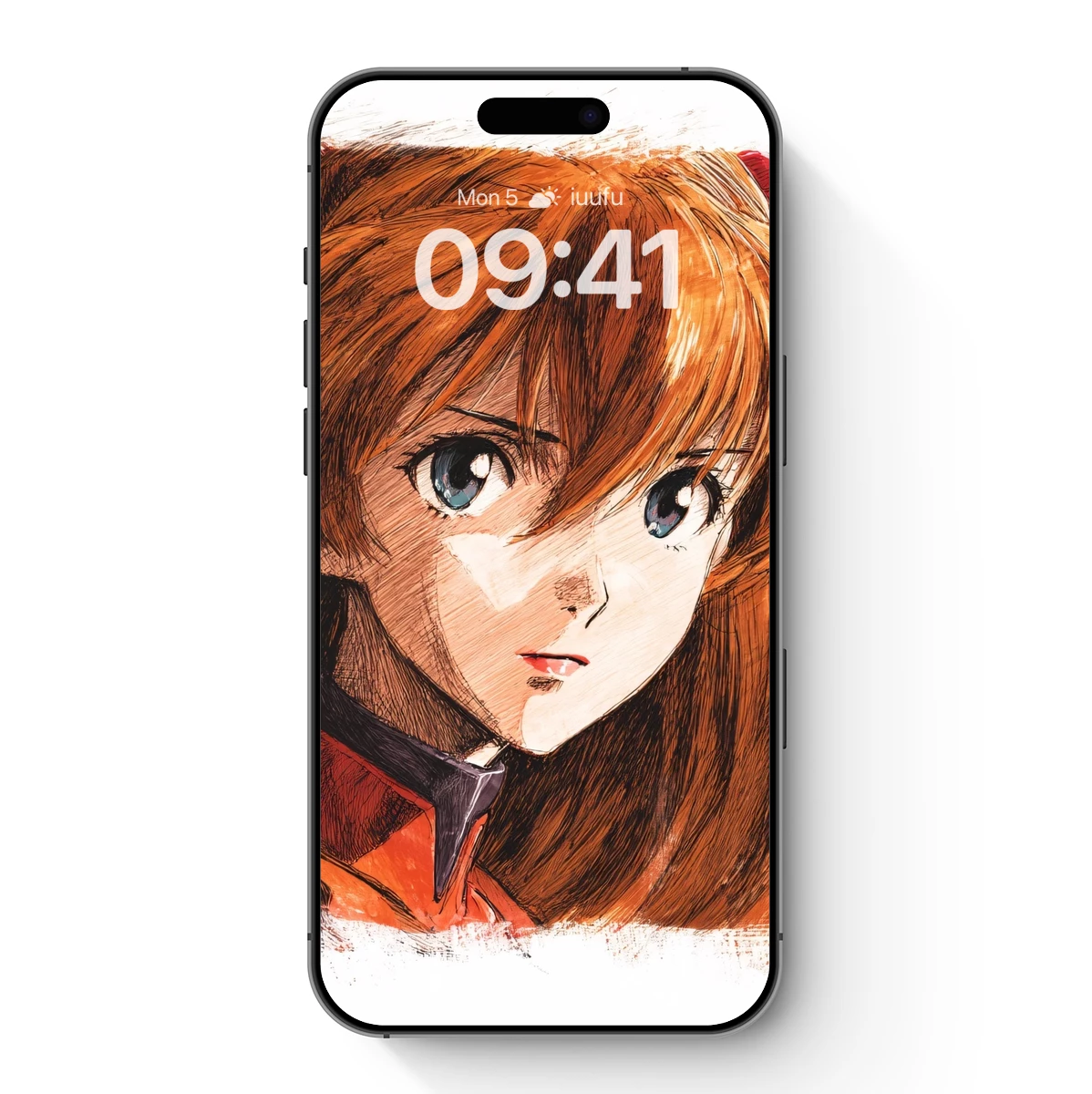 Anime Catgirl with Fiery Orange Hair