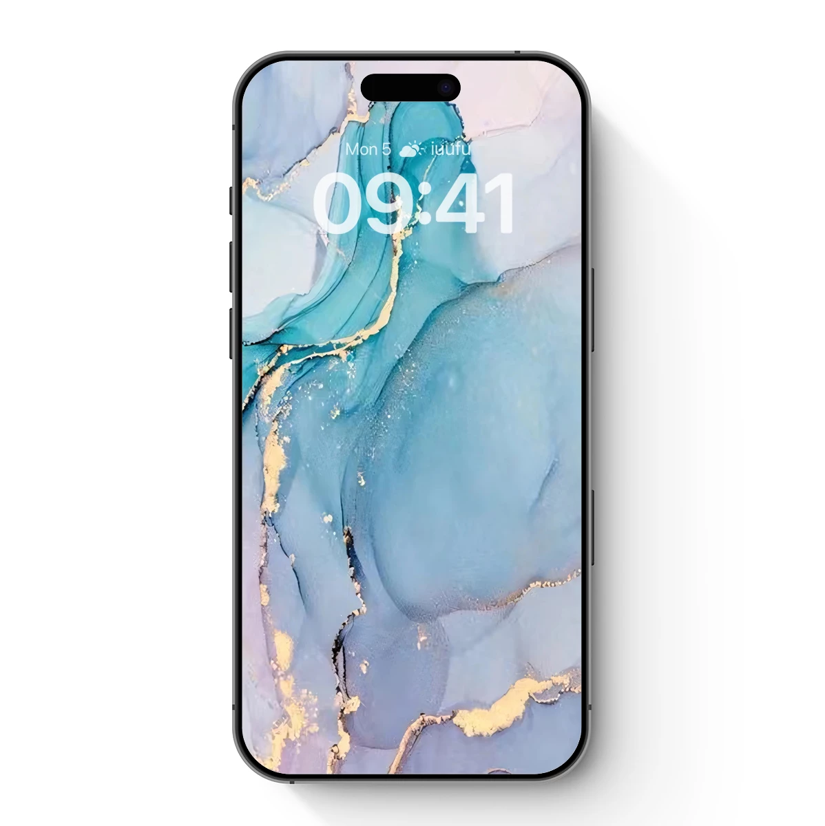 Ethereal Aqua Waves: Abstract Fluid Art Harmony