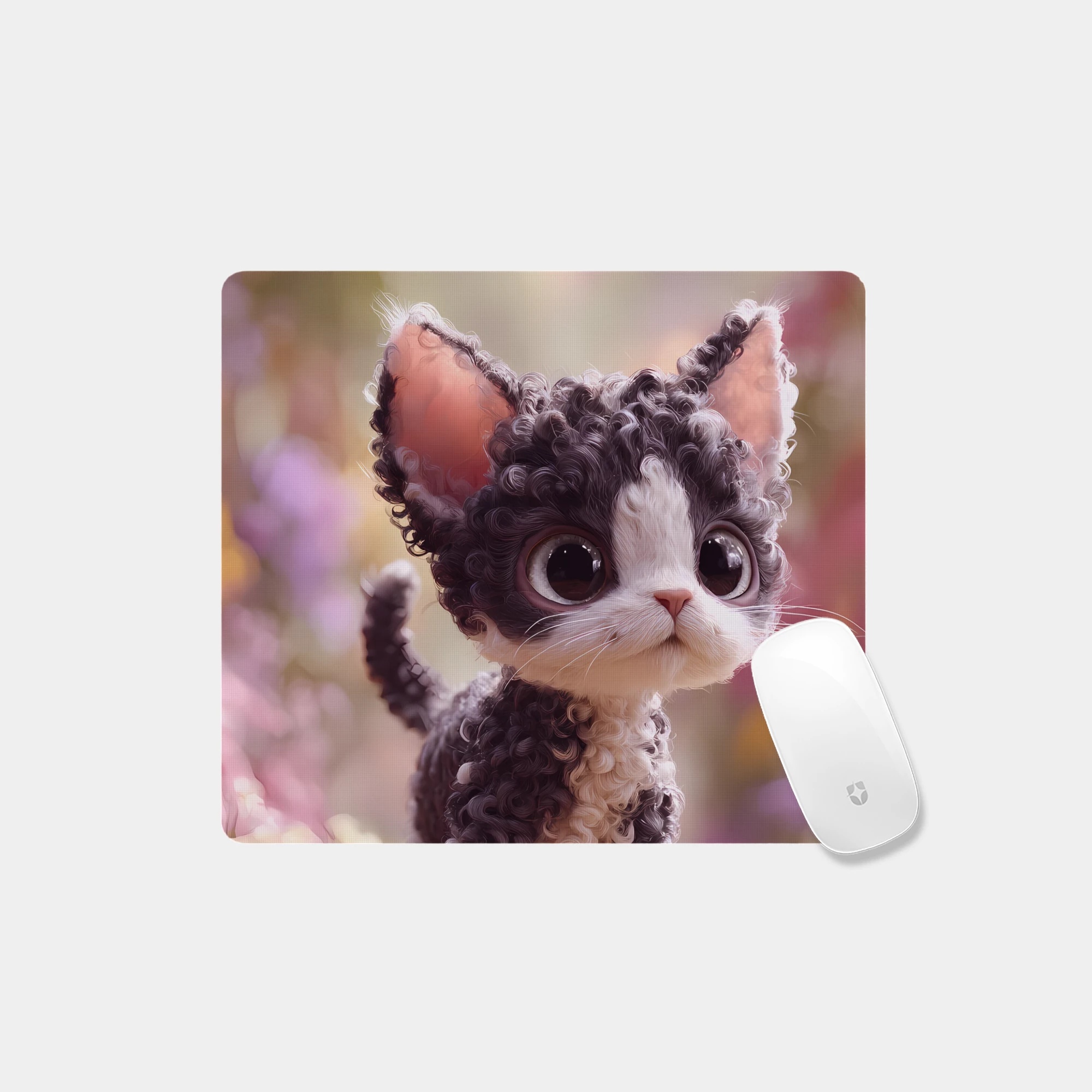 Curly Angel_German Glass mouse pad - Image 4