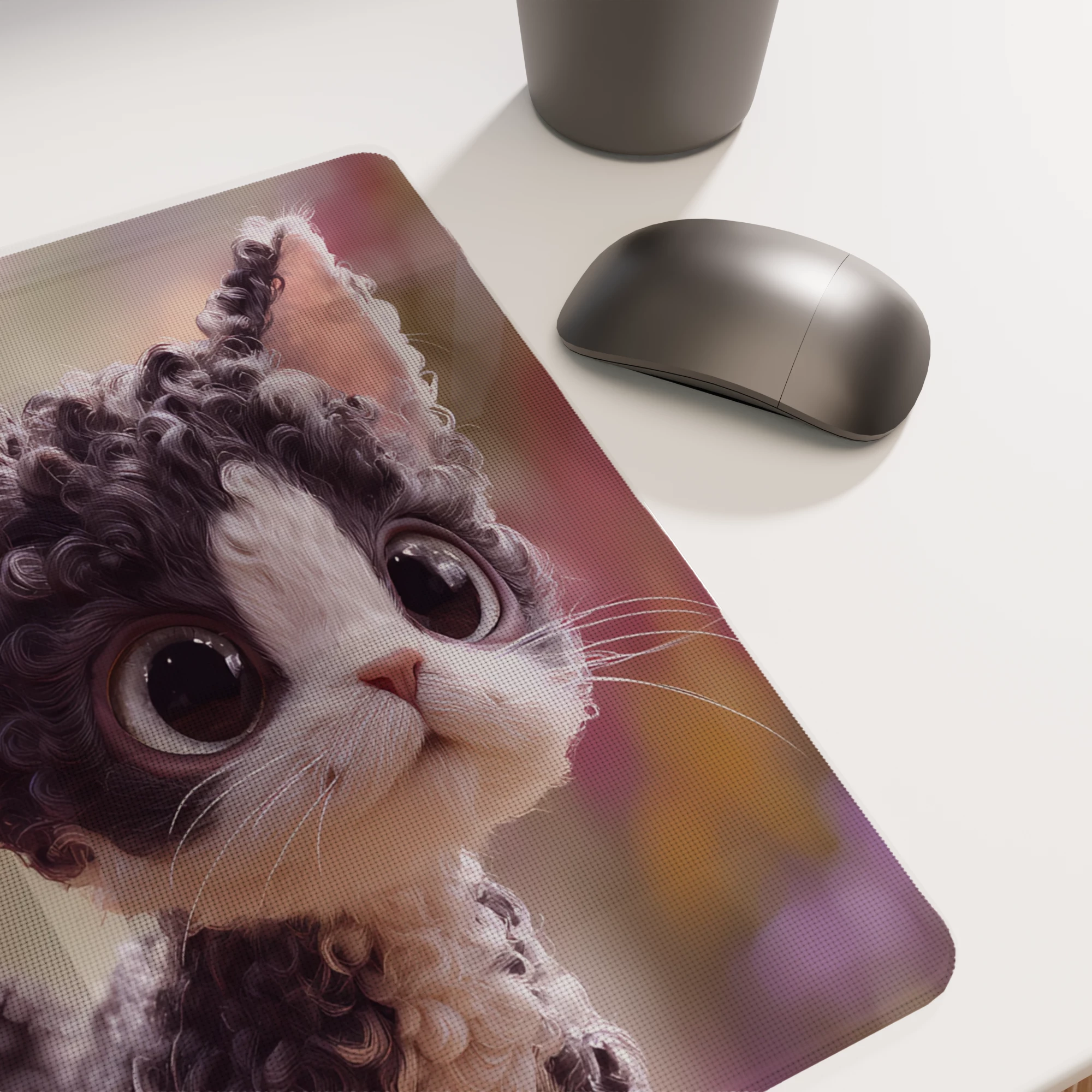 Curly Angel_German Glass mouse pad - Image 3