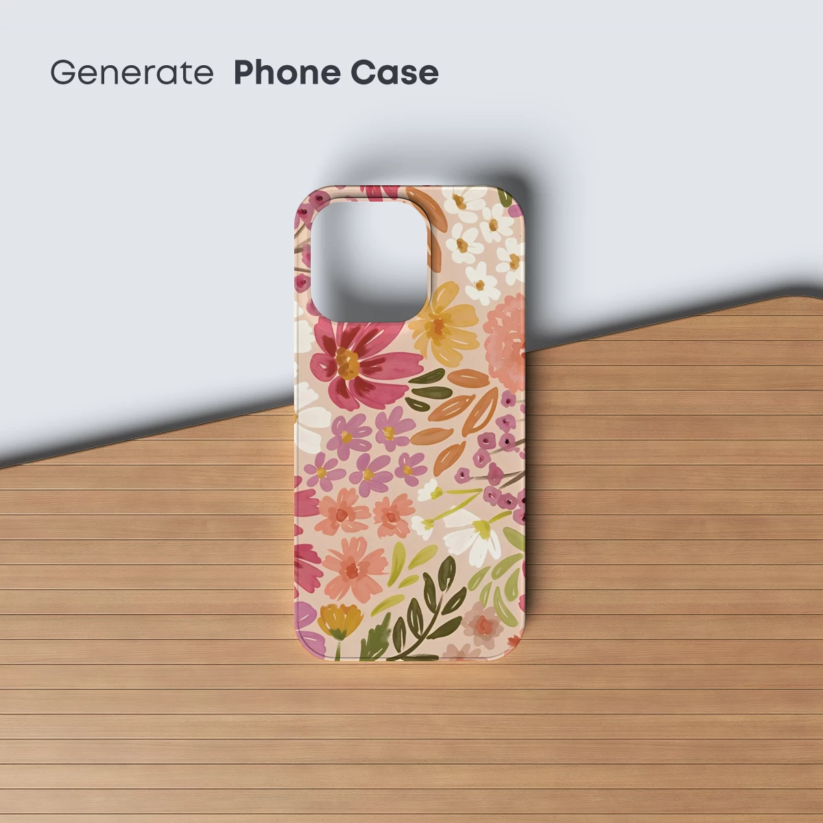 Blossom Symphony: A Floral Tapestry in Pastel Harmony - Image 3