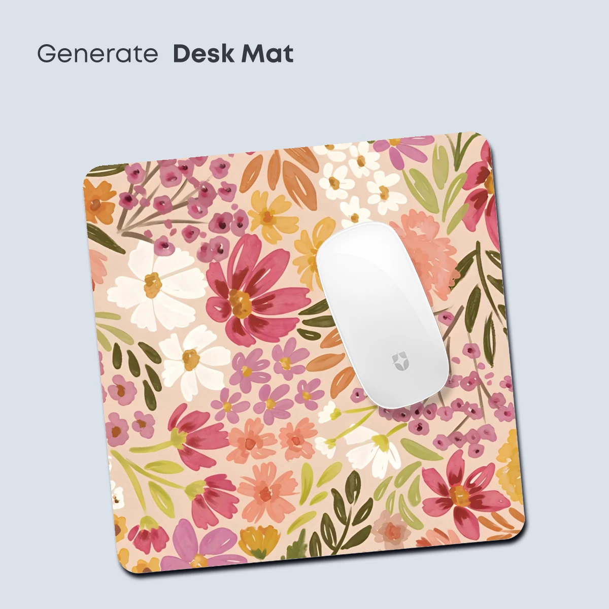 Blossom Symphony: A Floral Tapestry in Pastel Harmony - Image 4