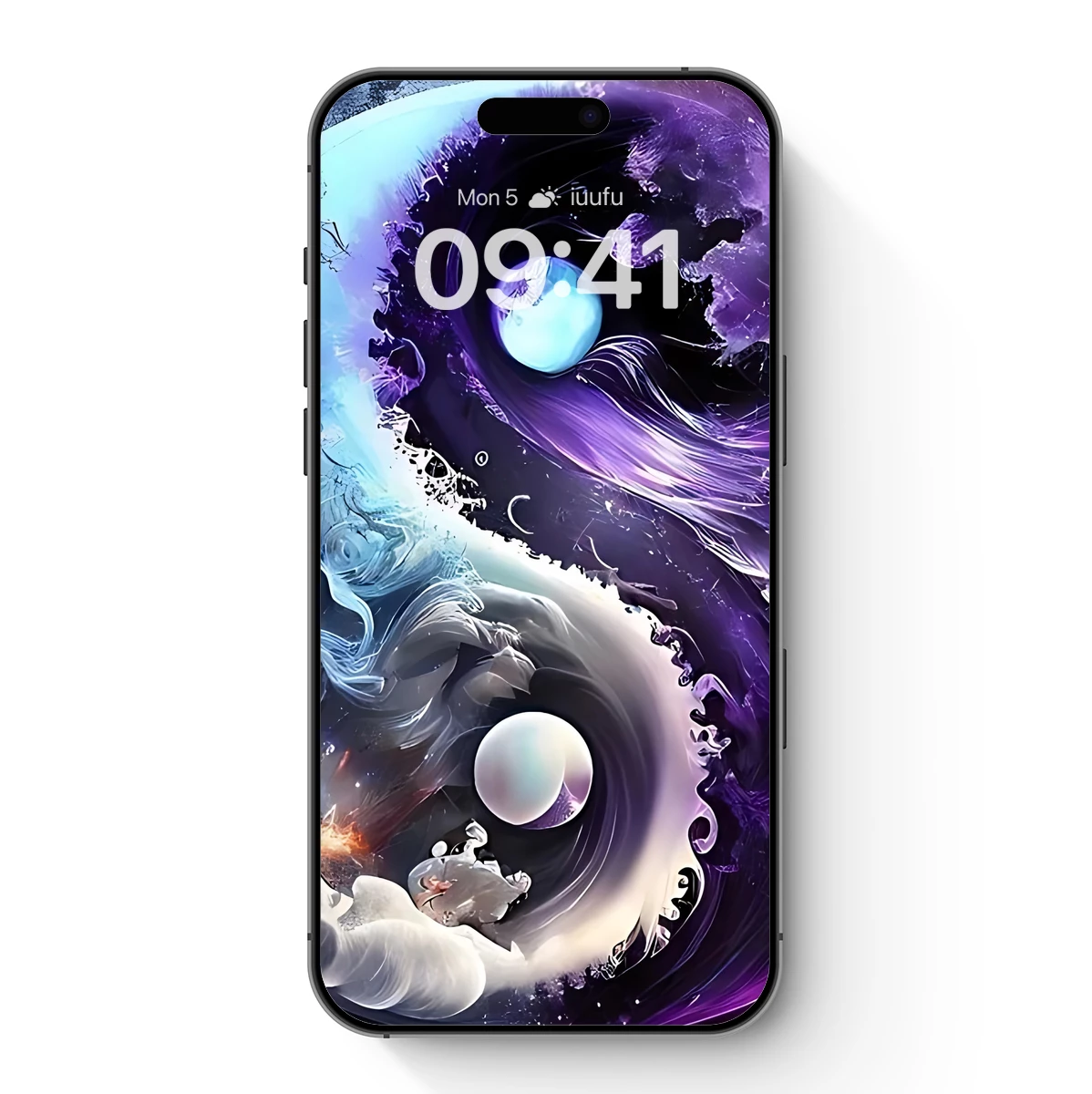 Cosmic Yin Yang: Harmony of Light and Shadow