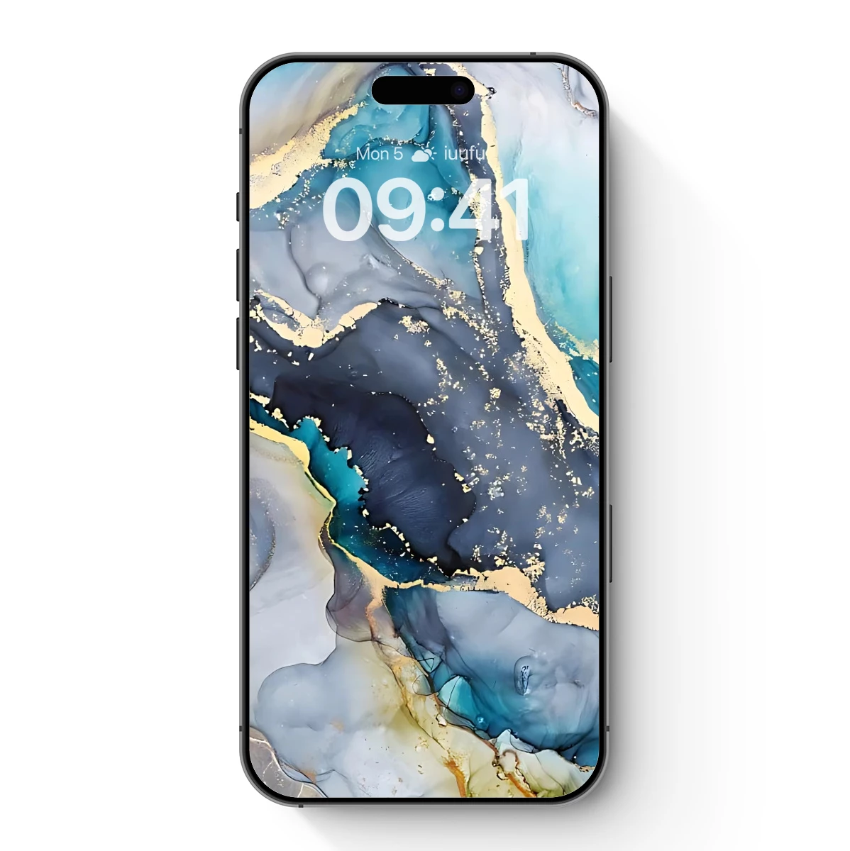 Ethereal Ink Fusion: Teal, Gold, and Gray Abstract Art