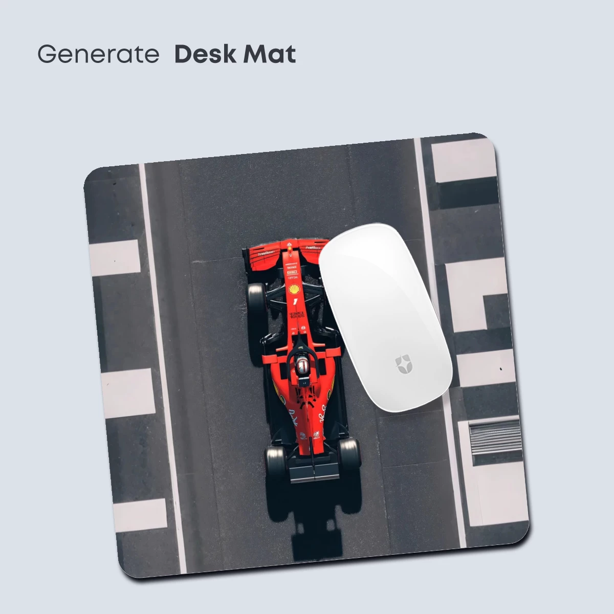 Checkered Speed: Red Racer on the Grid - Image 4