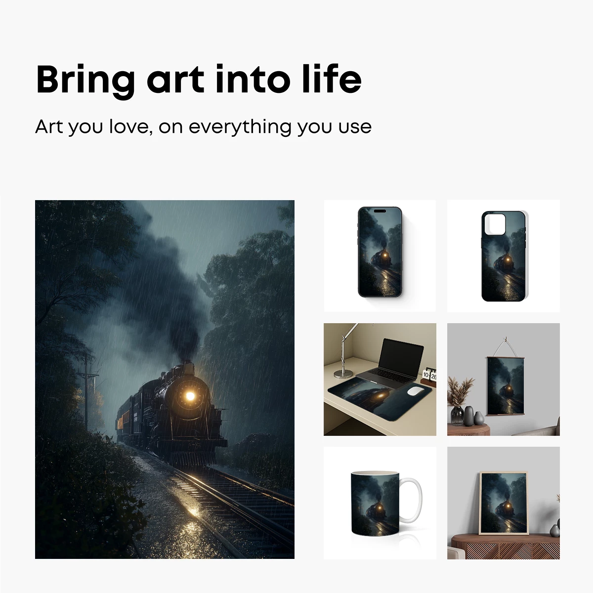 Rainy Night Steam Engine Odyssey - Image 2