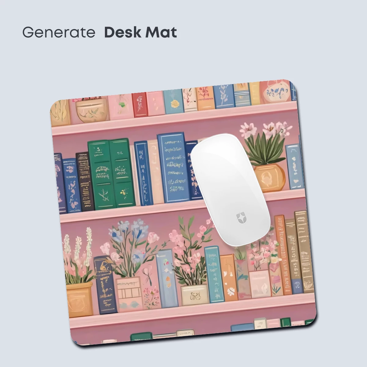 Charming Floral Library: A Whimsical Bookshelf Bouquet - Image 4