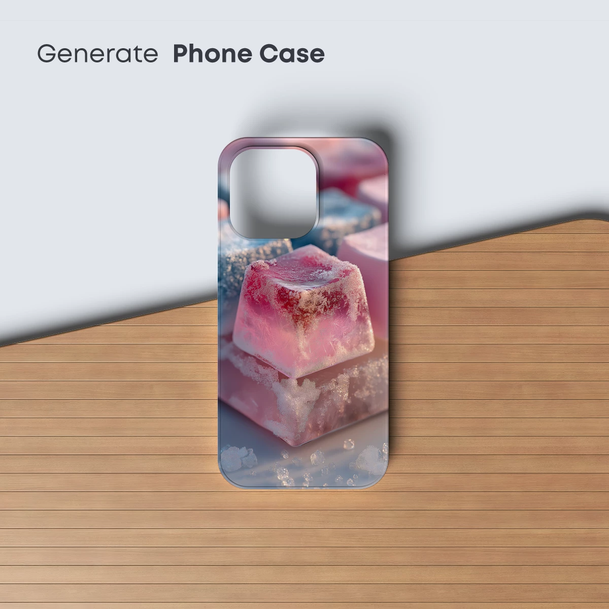 Frosted Cubes: A Symphony in Ice and Color - Image 3