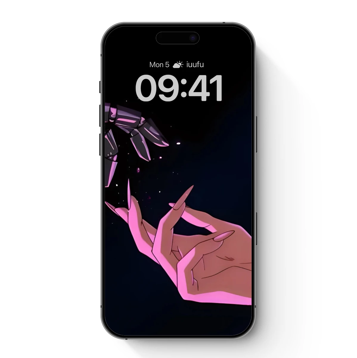 Futuristic Touch: Human and Robot Hands Connect