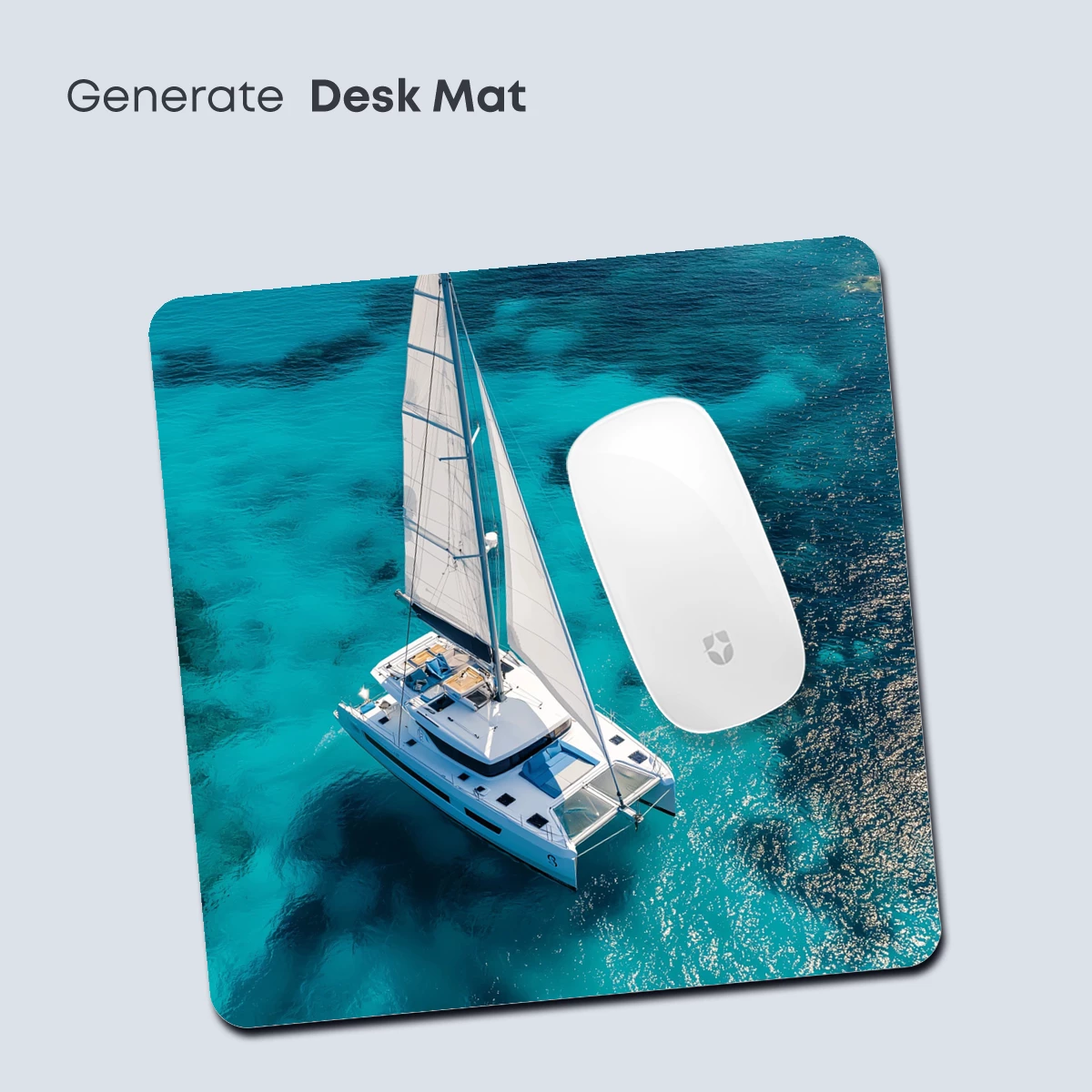 Sailing Serenity: Catamaran in Turquoise Waters - Image 4