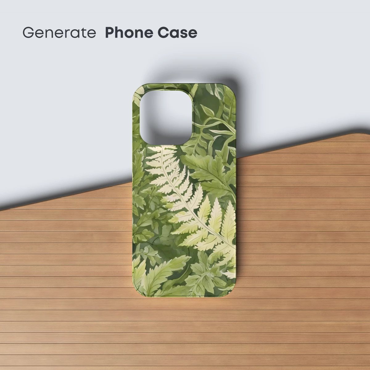 Fern Forest Whispers: Luminous Greenery in Harmony - Image 3