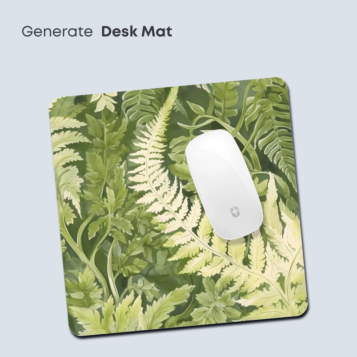 Fern Forest Whispers: Luminous Greenery in Harmony - Image 4