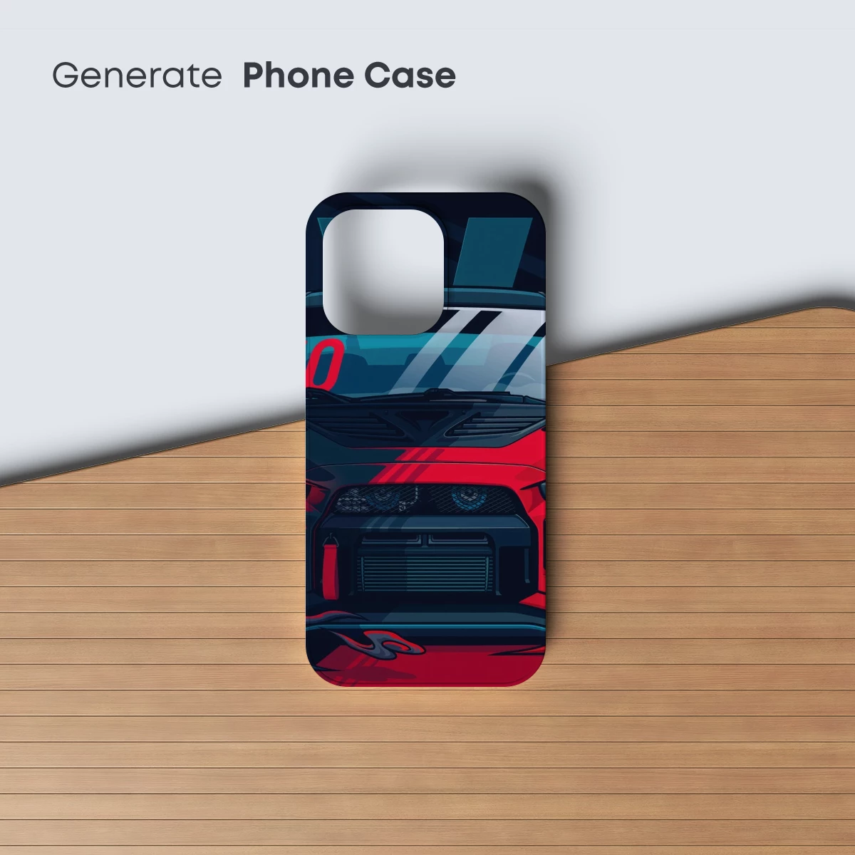 Evo Racer: Red Storm in Abstract Waves - Image 3