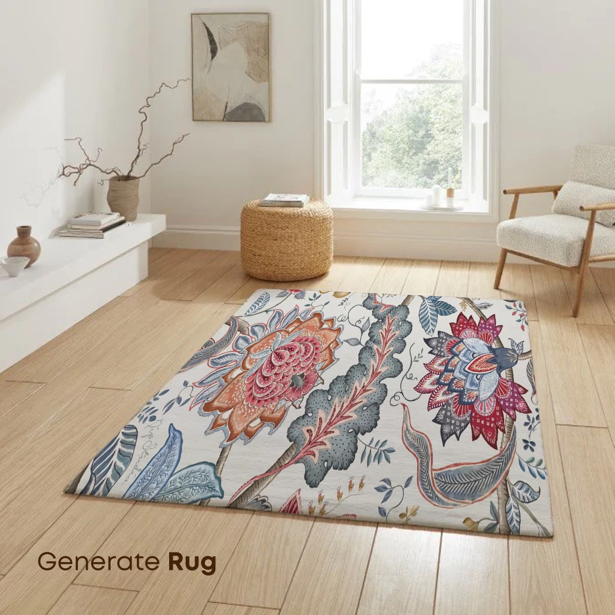 Botanical Elegance: Intricate Floral Artistry - Image 6