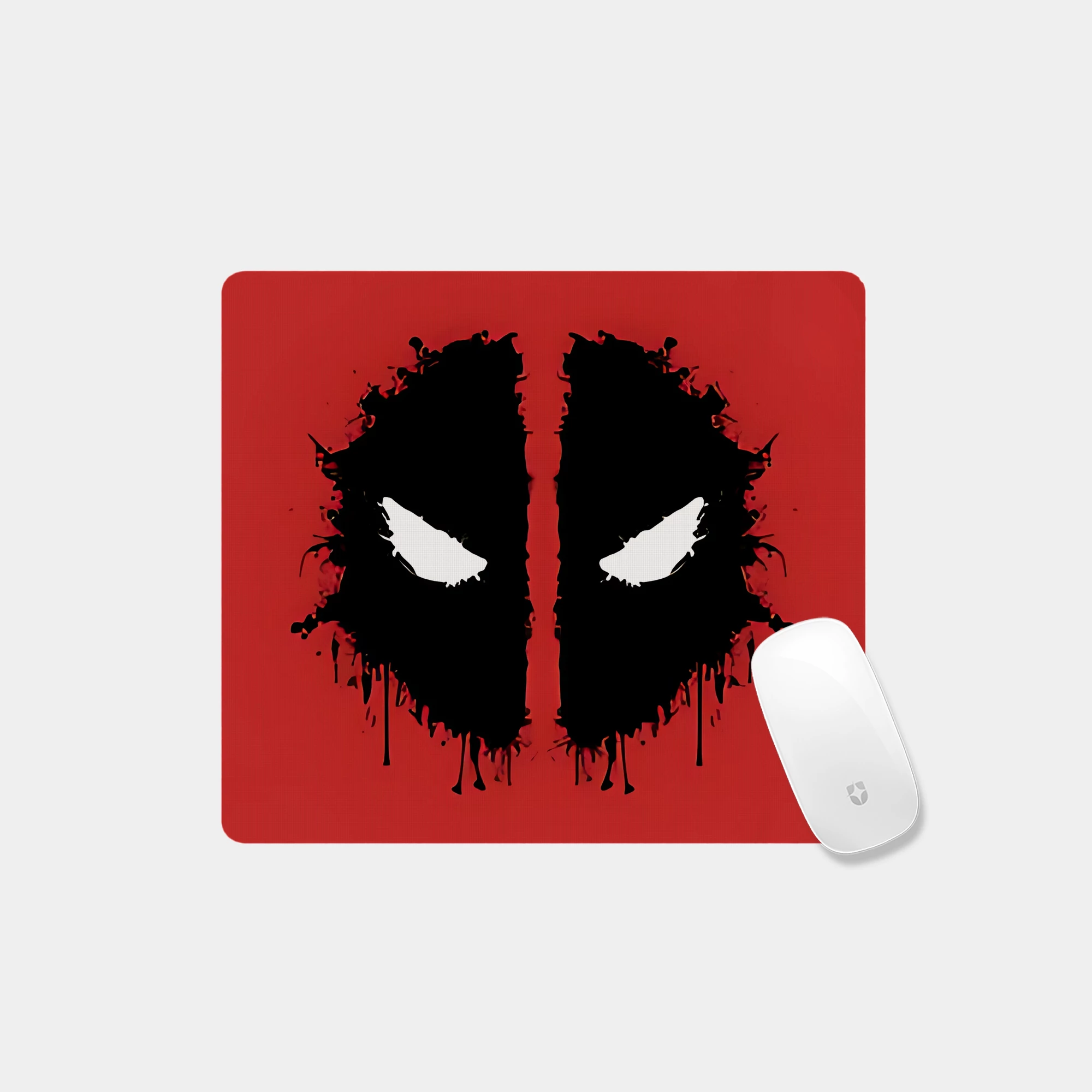 Deadpool's Iconic Eyes Glass mouse pad - Image 4