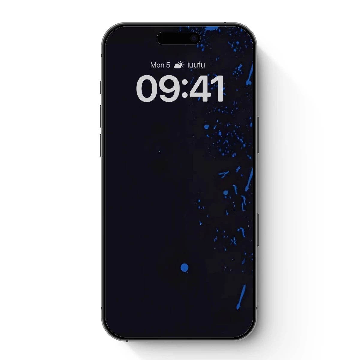 Blue Tribal Spirit: Abstract Wolf Head Art