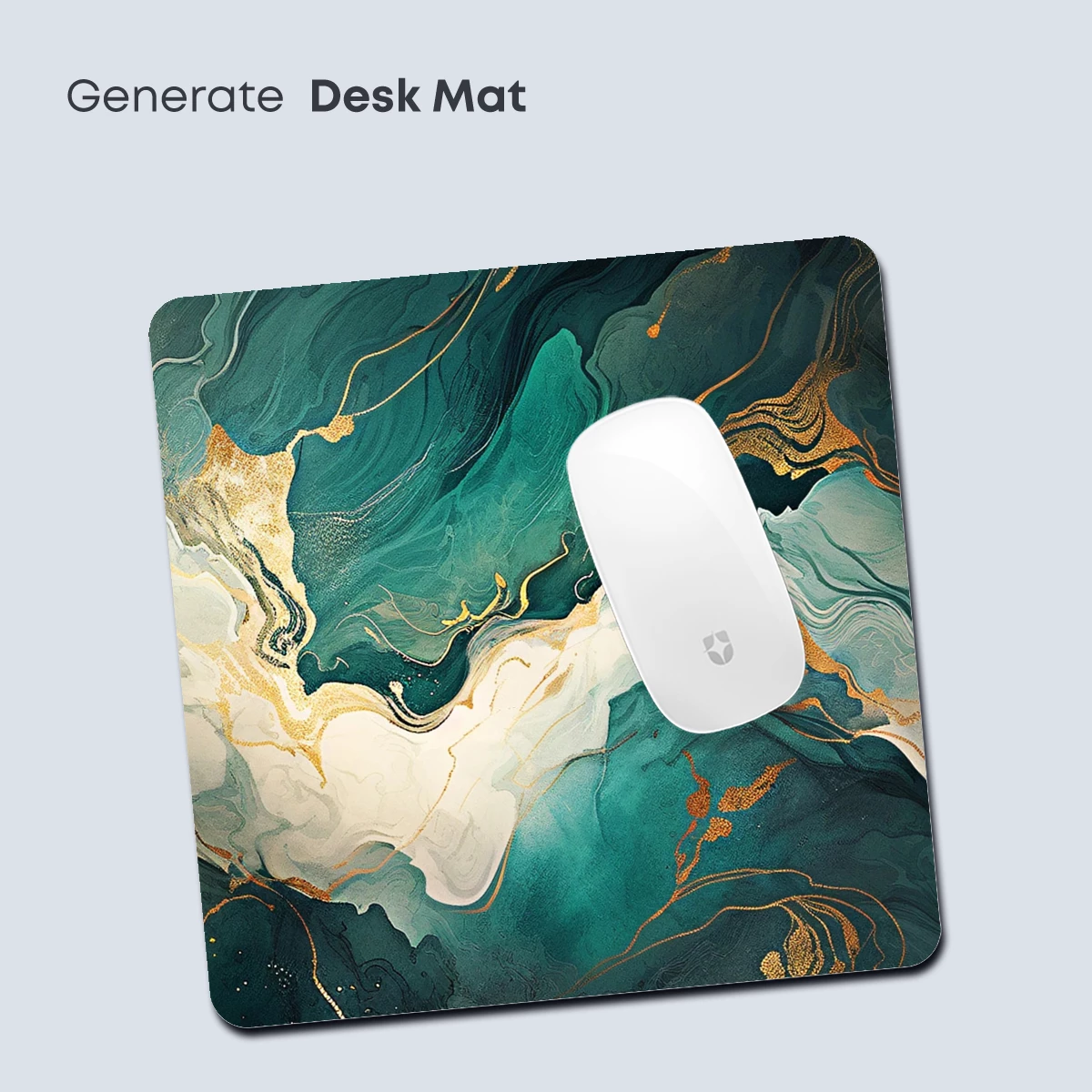 Ethereal Teal Waves: Abstract Fluid Artistry - Image 4