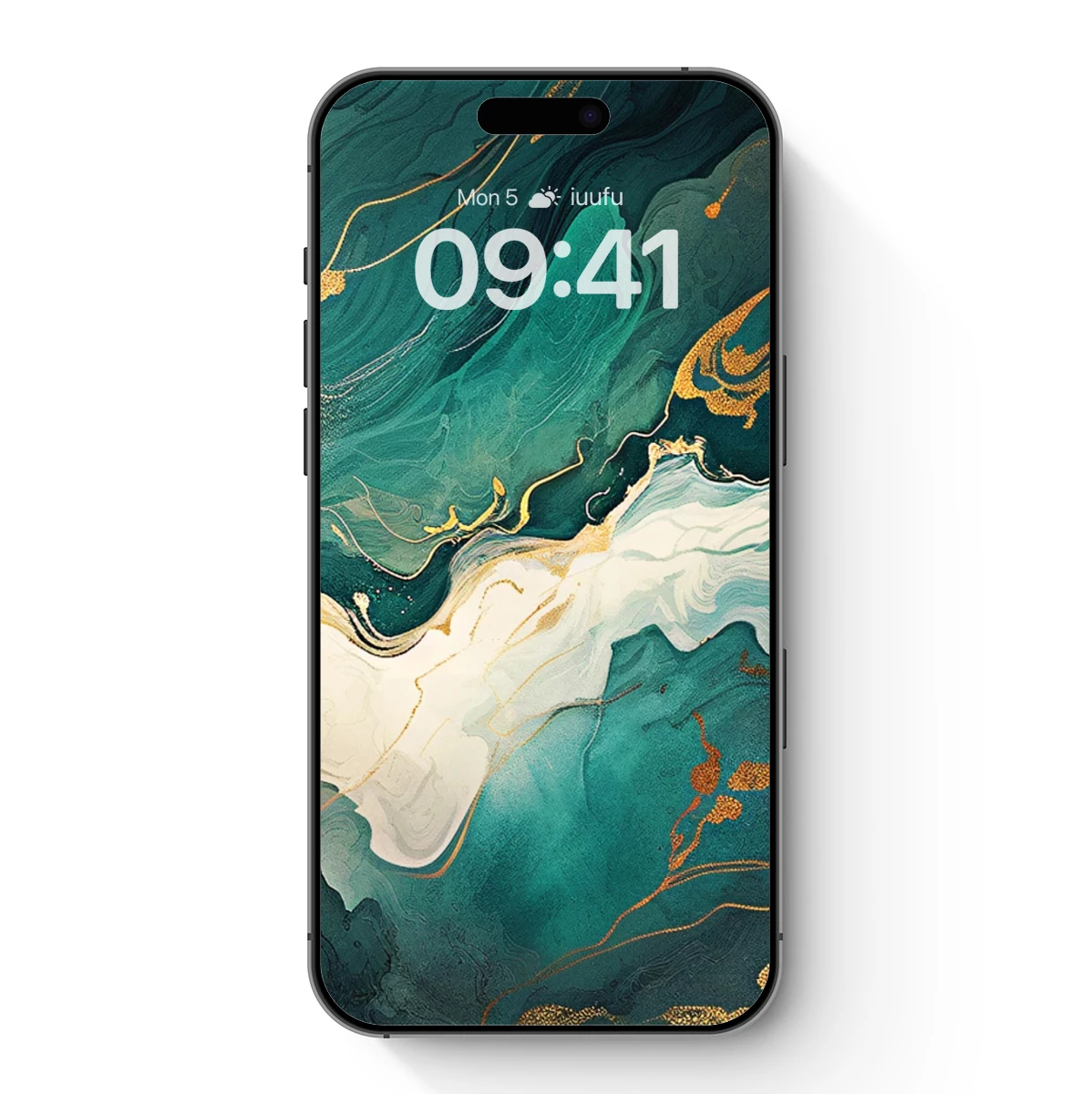 Ethereal Teal Waves: Abstract Fluid Artistry