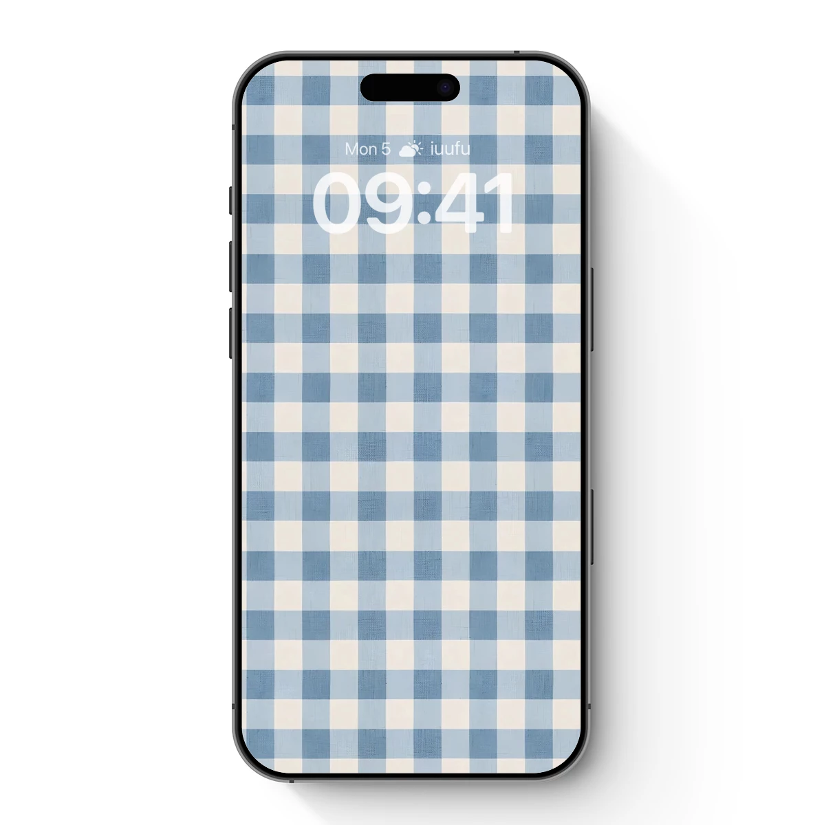 Blue Gingham Grid: A Classic Pattern Reimagined
