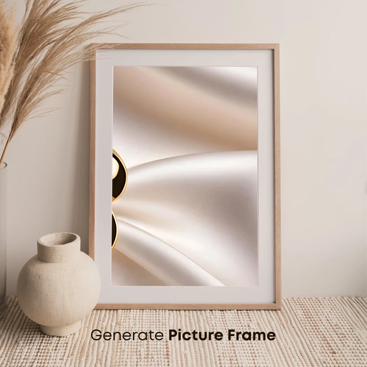 Golden Heart on Silk: Elegance in Simplicity - Image 7