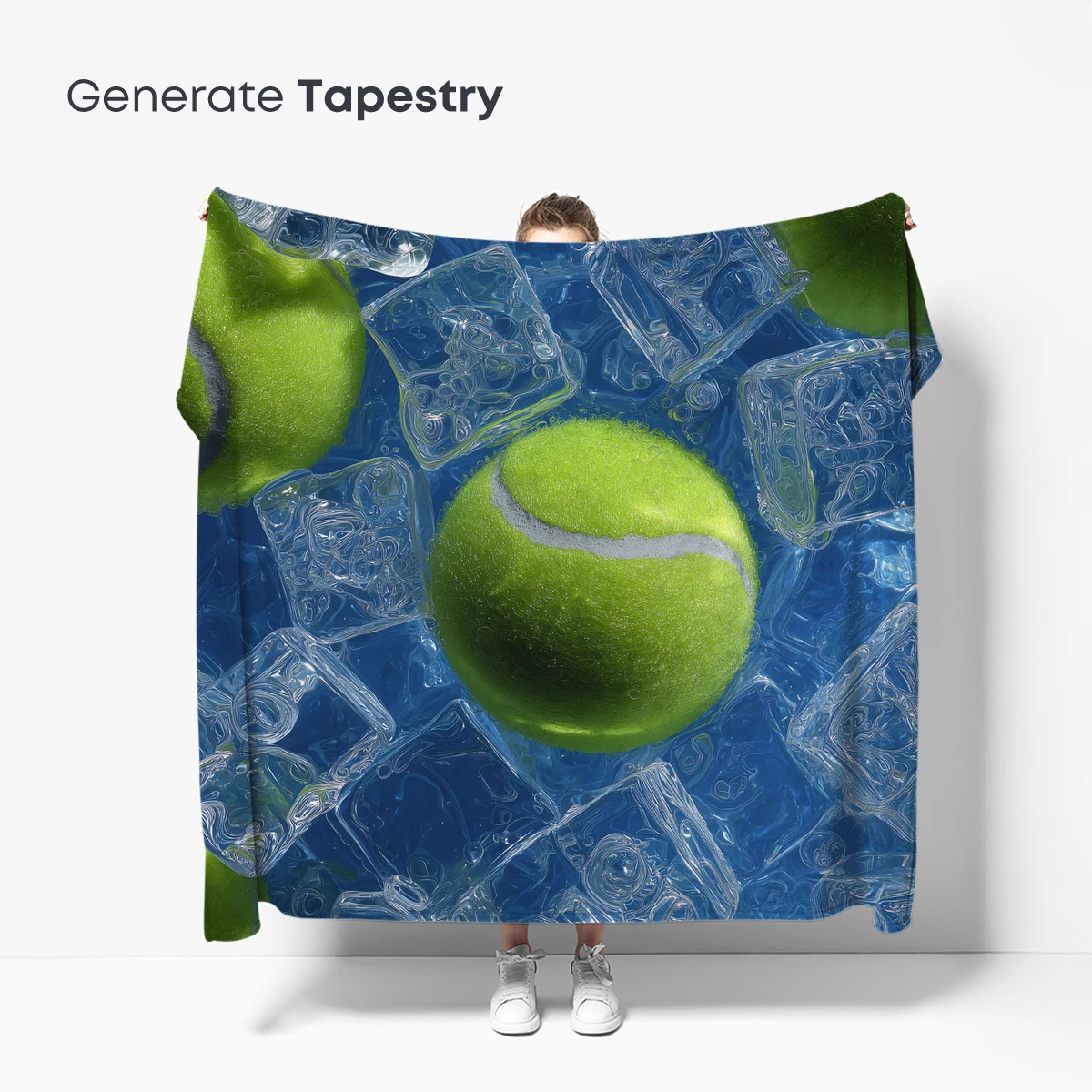 Chilled Tennis: Ice and Fuzz Fusion - Image 5