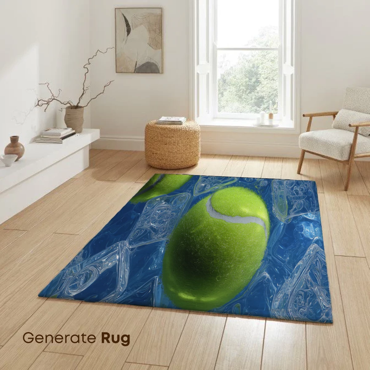 Chilled Tennis: Ice and Fuzz Fusion - Image 6