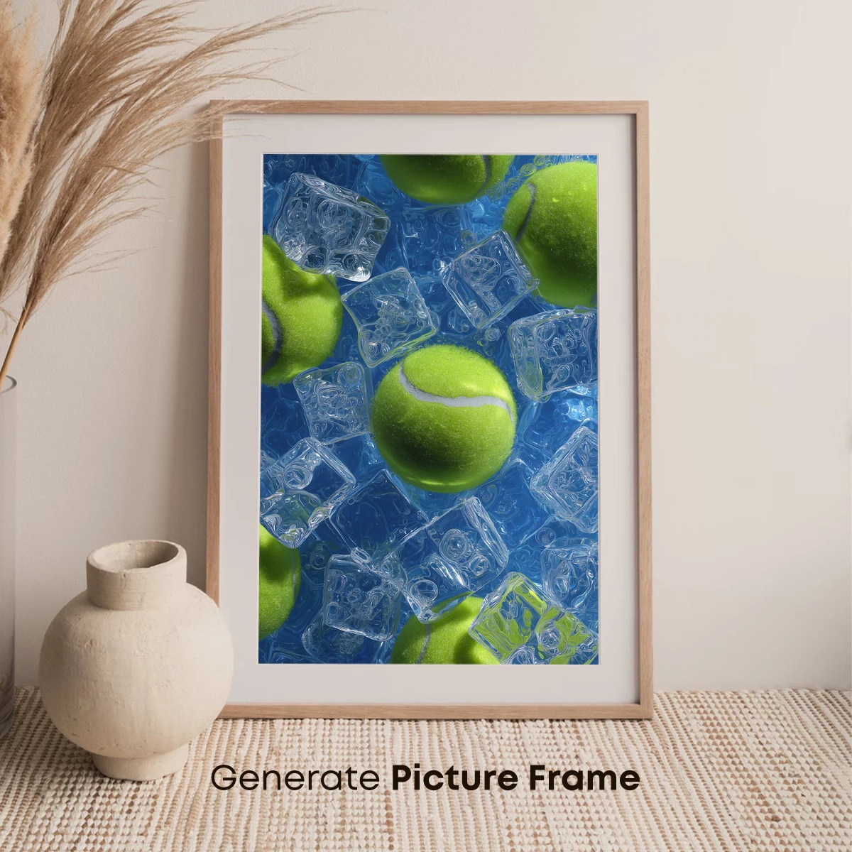 Chilled Tennis: Ice and Fuzz Fusion - Image 7