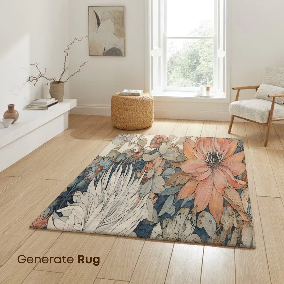 Ethereal Floral Symphony: A Blooming Artistic Odyssey - Image 6