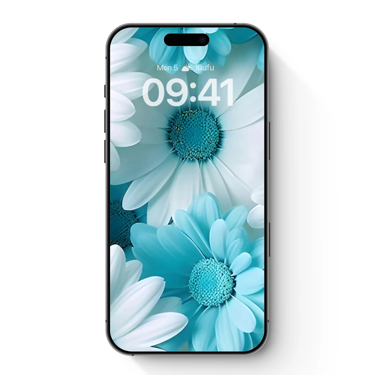 Azure Daisy Symphony: Harmonic Floral Artistry