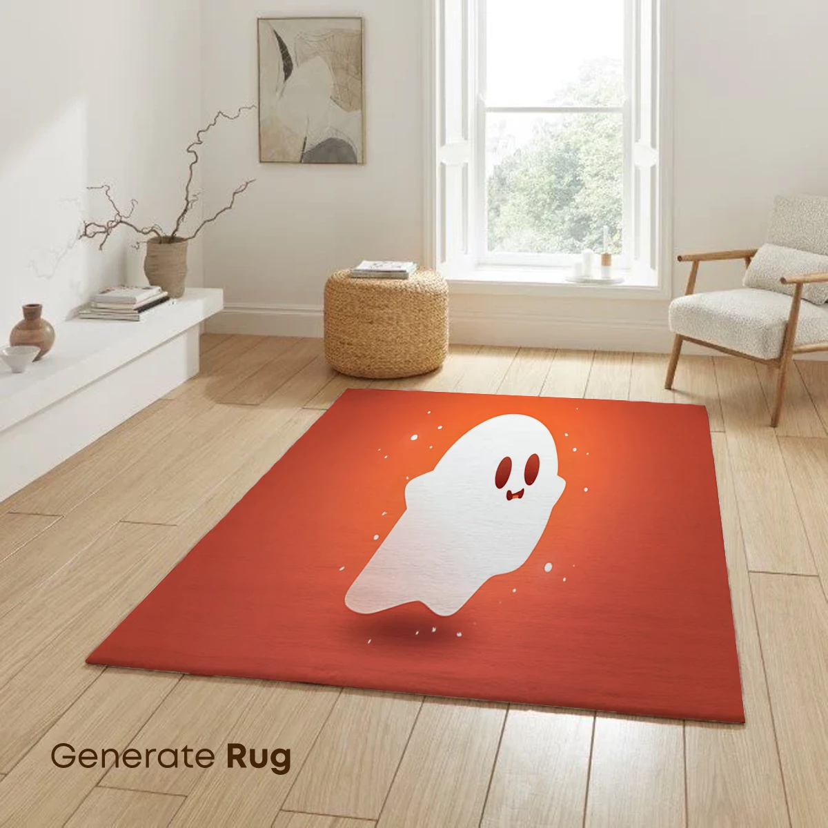 Glowing Ghost in Warm Embrace - Image 6