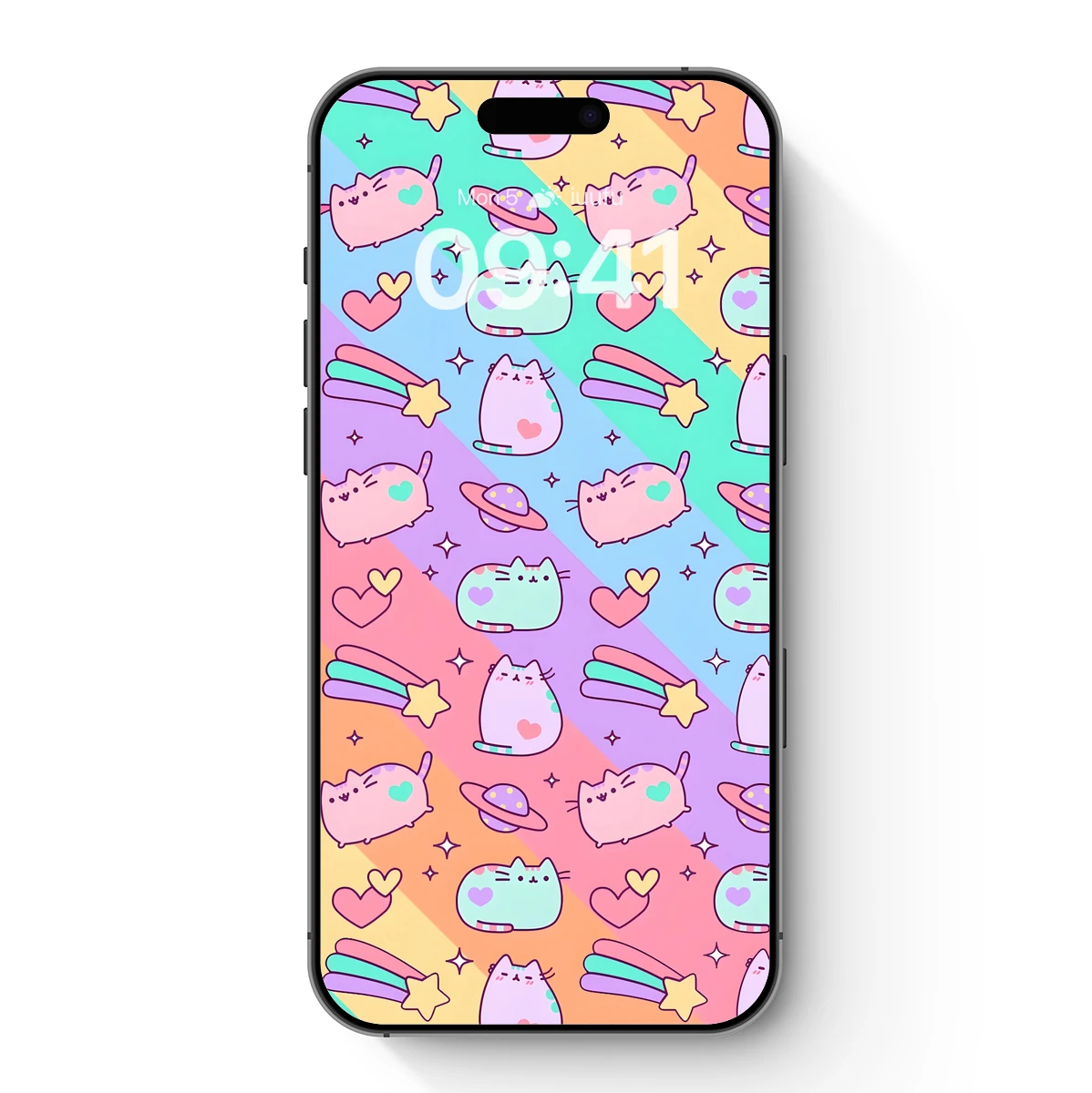 Cosmic Kitten Odyssey: Pastel Dreamscape