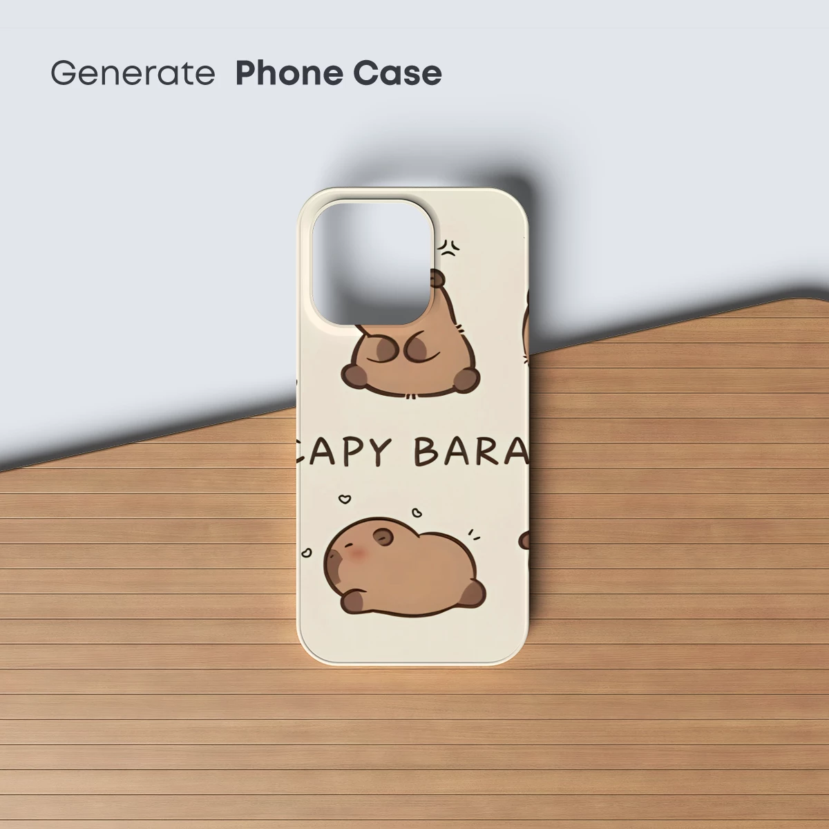 Capybara Poses: Quirky Cartoon Expressions - Image 3