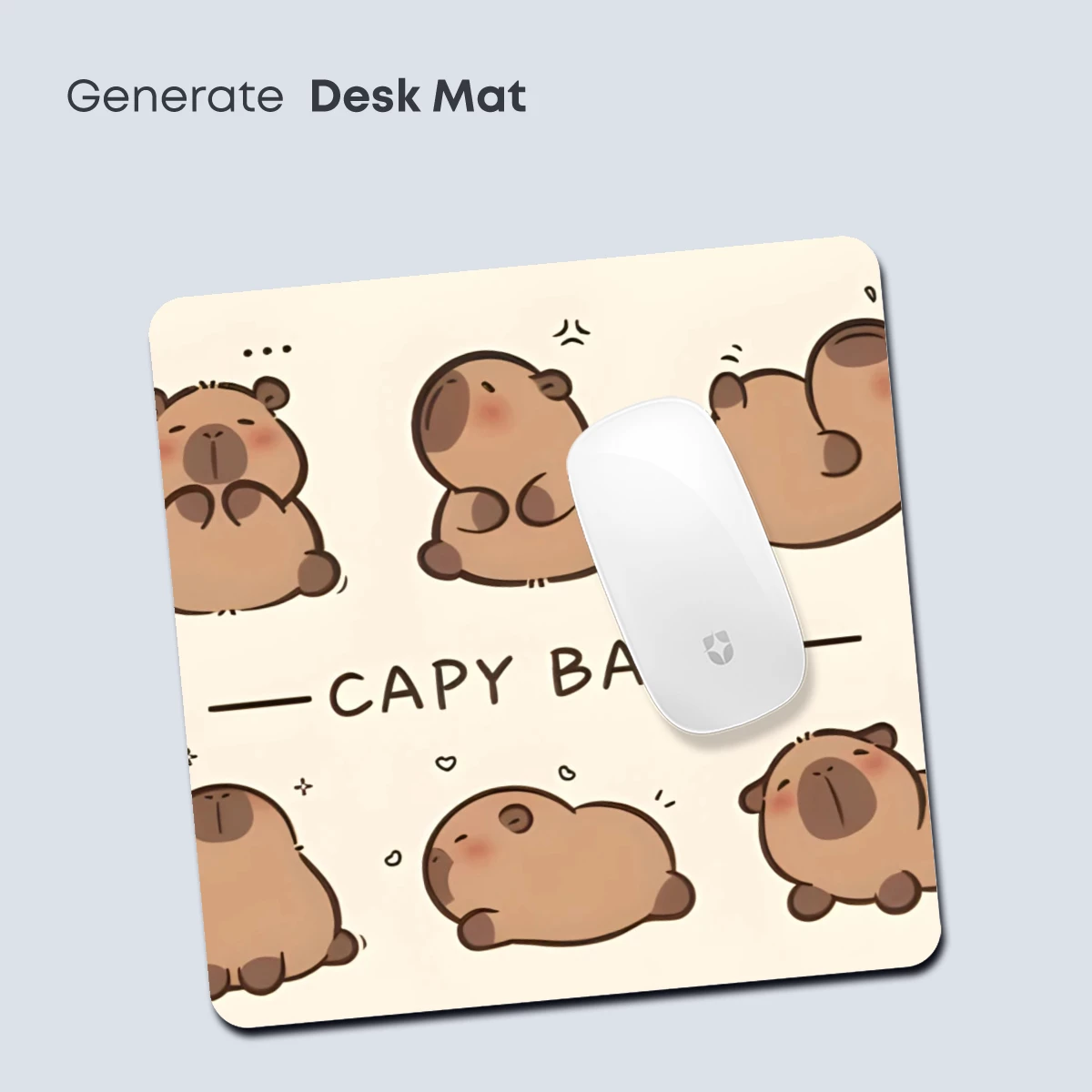 Capybara Poses: Quirky Cartoon Expressions - Image 4