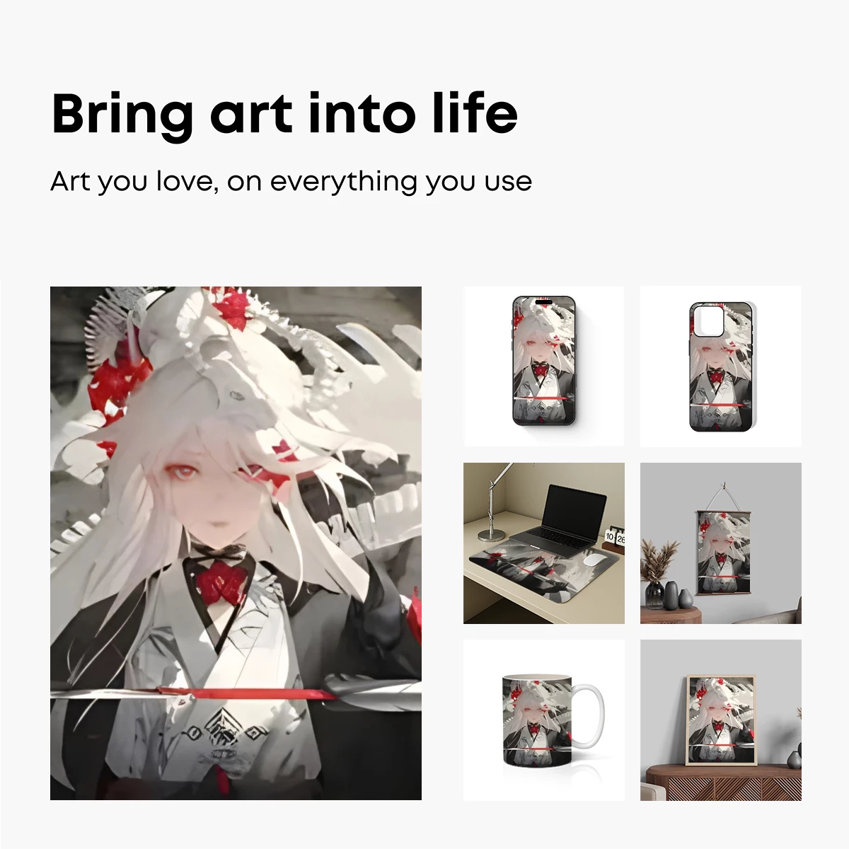 Ethereal Samurai: Fusion of Tradition and Fantasy Art - Image 2