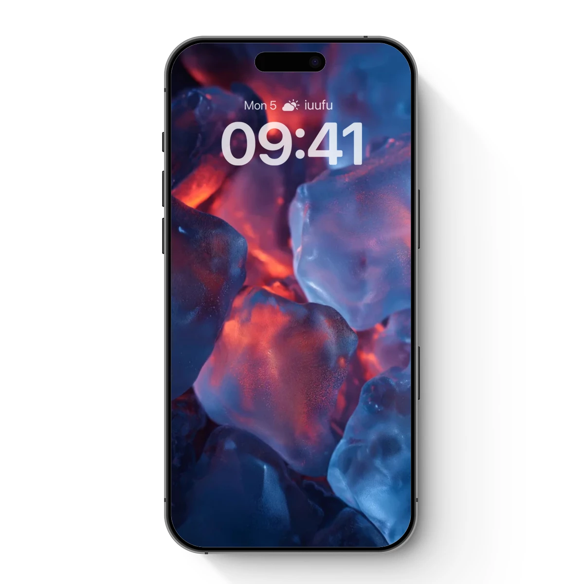 Frostfire Crystals: Ice Meets Ember in Ethereal Glow