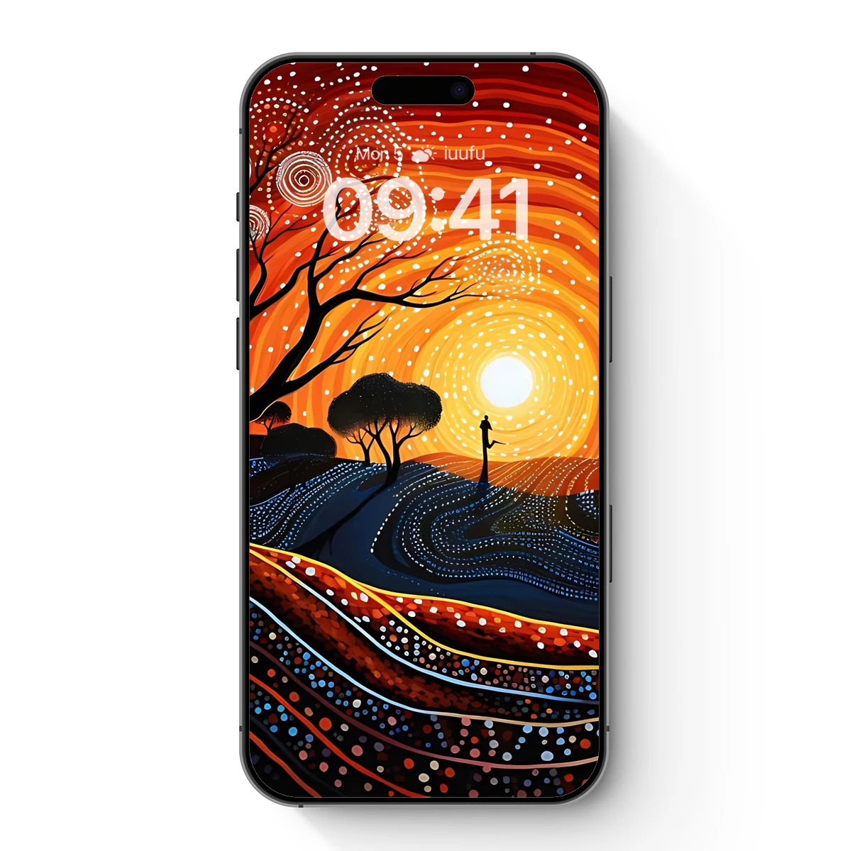 Dreamtime Odyssey: Aboriginal Art Inspired Landscape