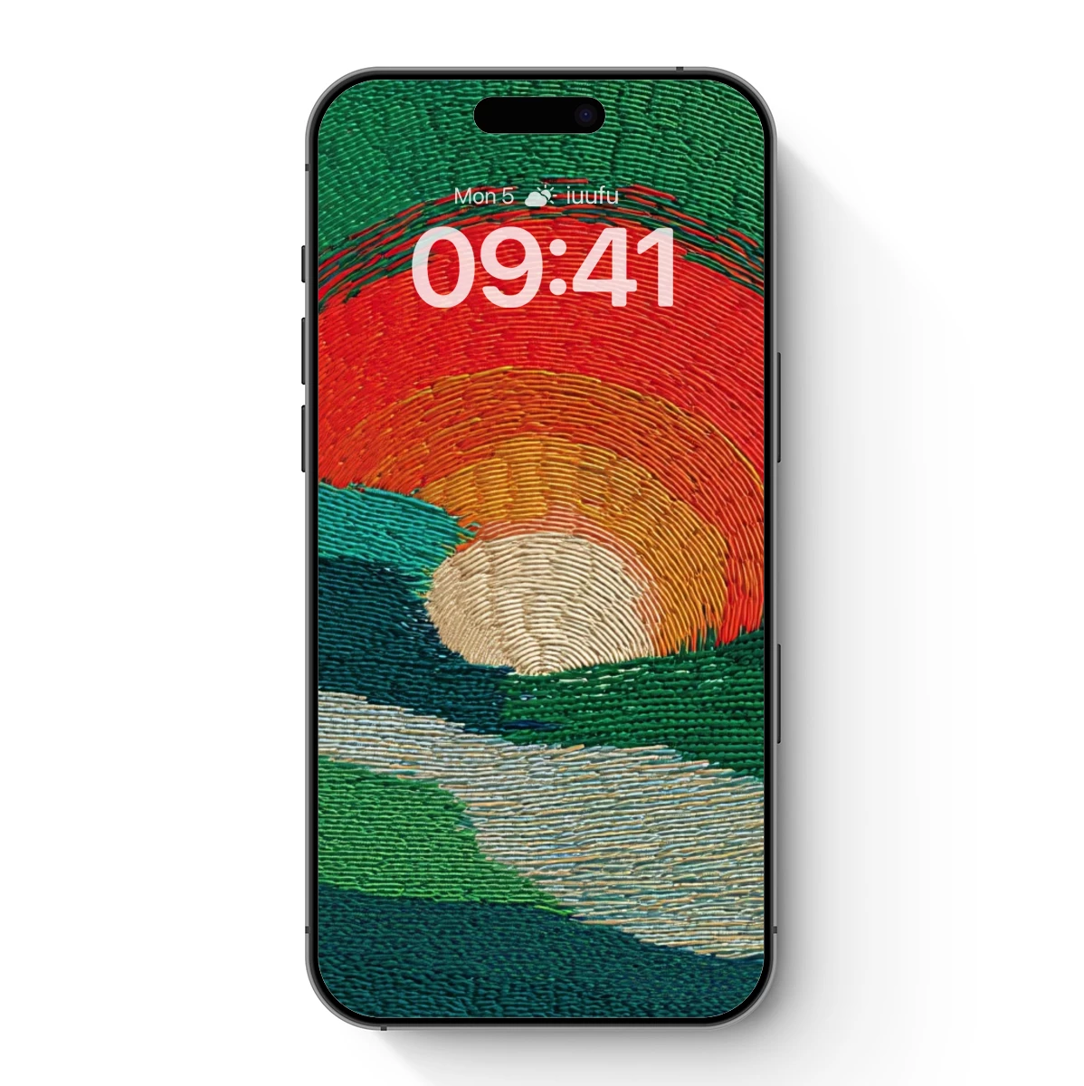 Embroidered Mushroom: Textured Forest Fantasy