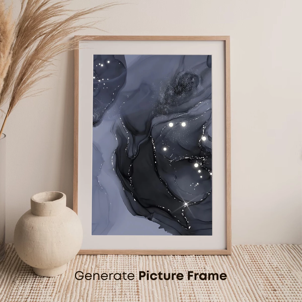 Ethereal Ice Veins: A Frozen Symphony in Silver and Gray - Image 7