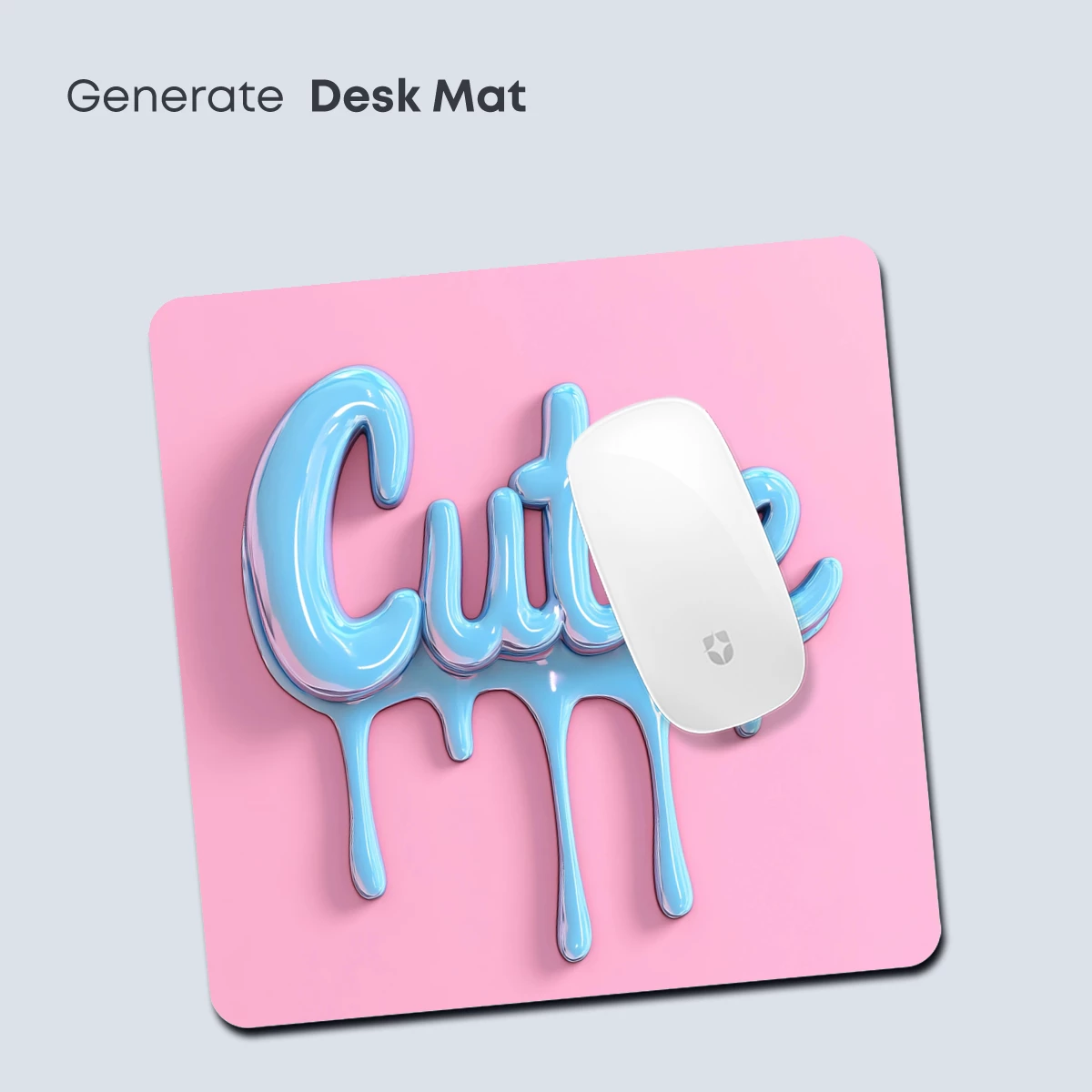 Dripping 'Cutie' in Pastel Blue Elegance - Image 4