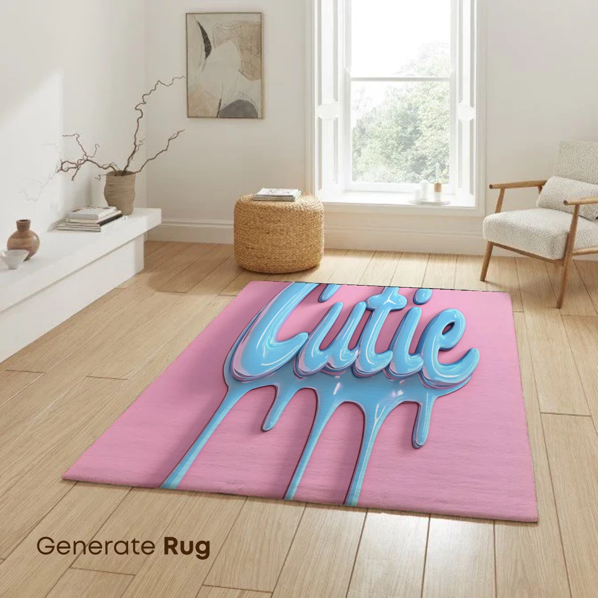 Dripping 'Cutie' in Pastel Blue Elegance - Image 6