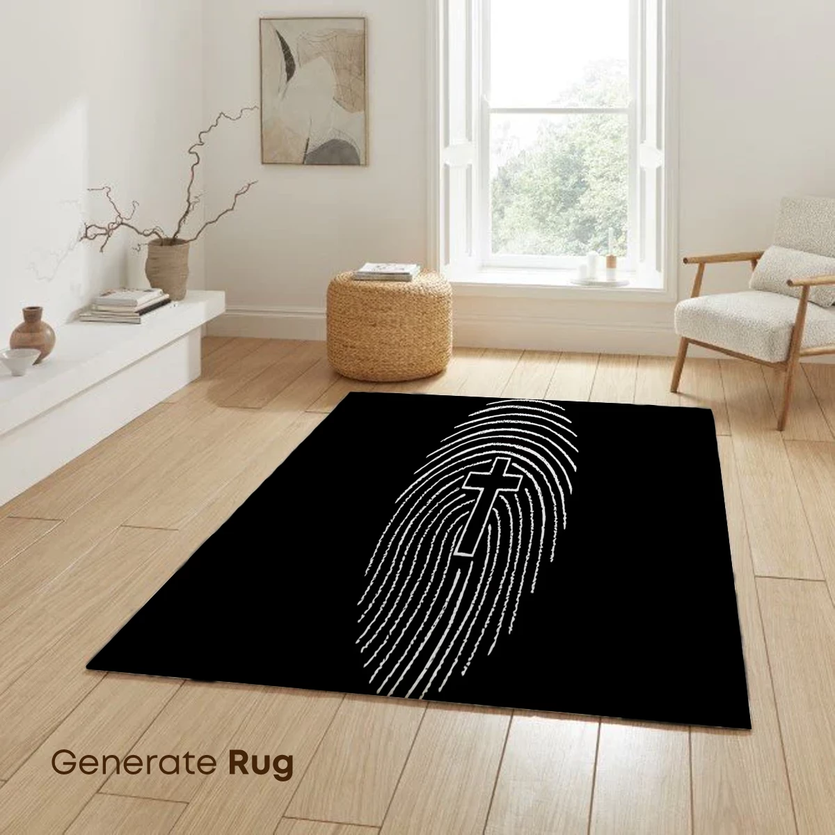 Fingerprint Cross: Intersection of Identity and Faith - Image 6