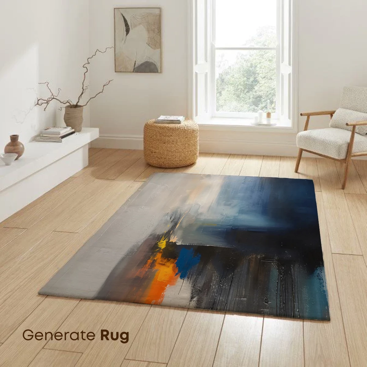 Abstract Horizon: Fusion of Light and Shadow - Image 6