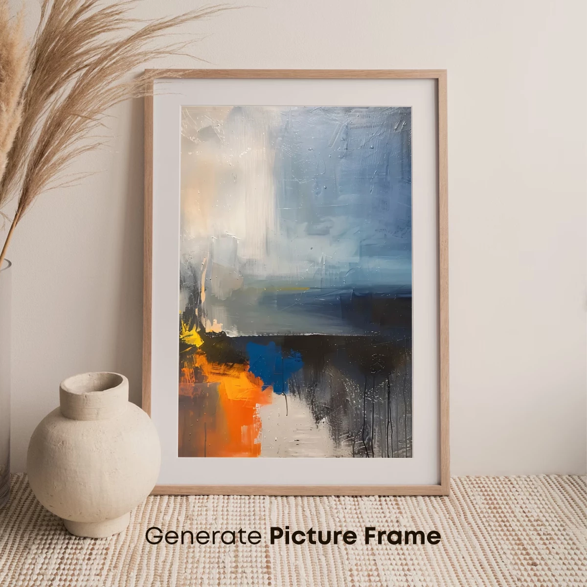 Abstract Horizon: Fusion of Light and Shadow - Image 7