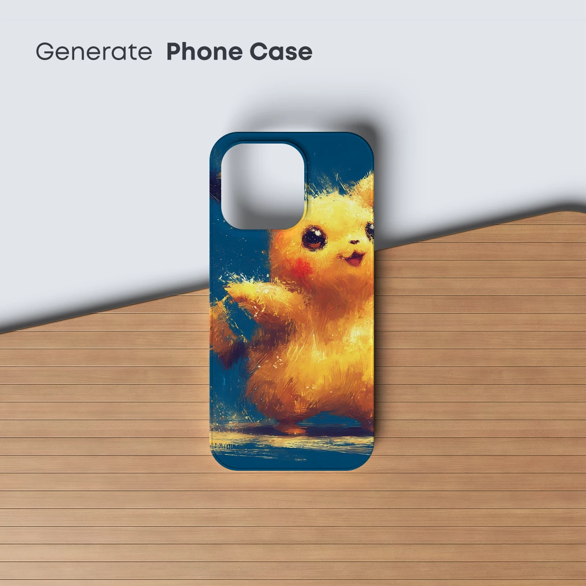 Electric Elegance: Pikachu's Dynamic Brushstroke Adventure - Image 3