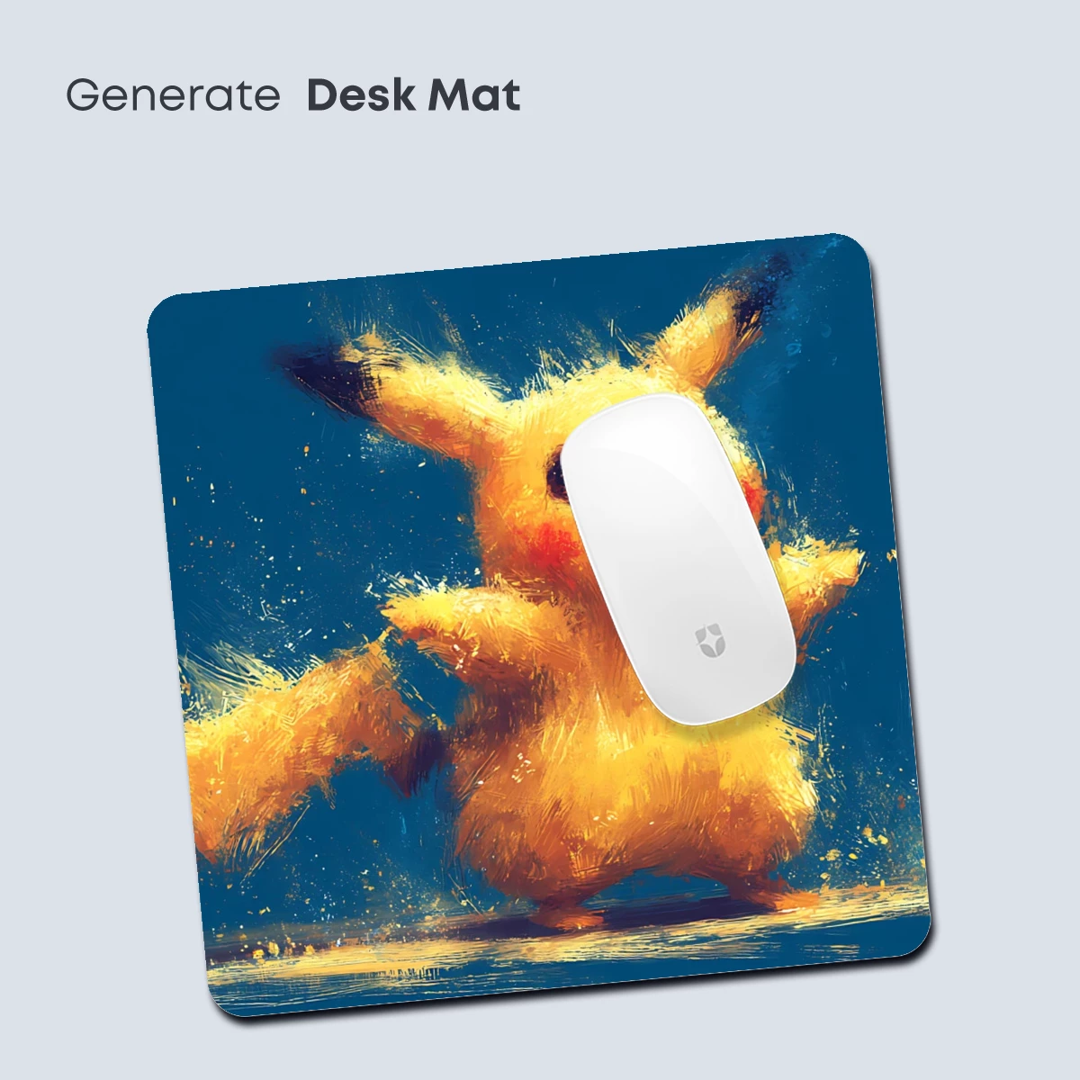 Electric Elegance: Pikachu's Dynamic Brushstroke Adventure - Image 4