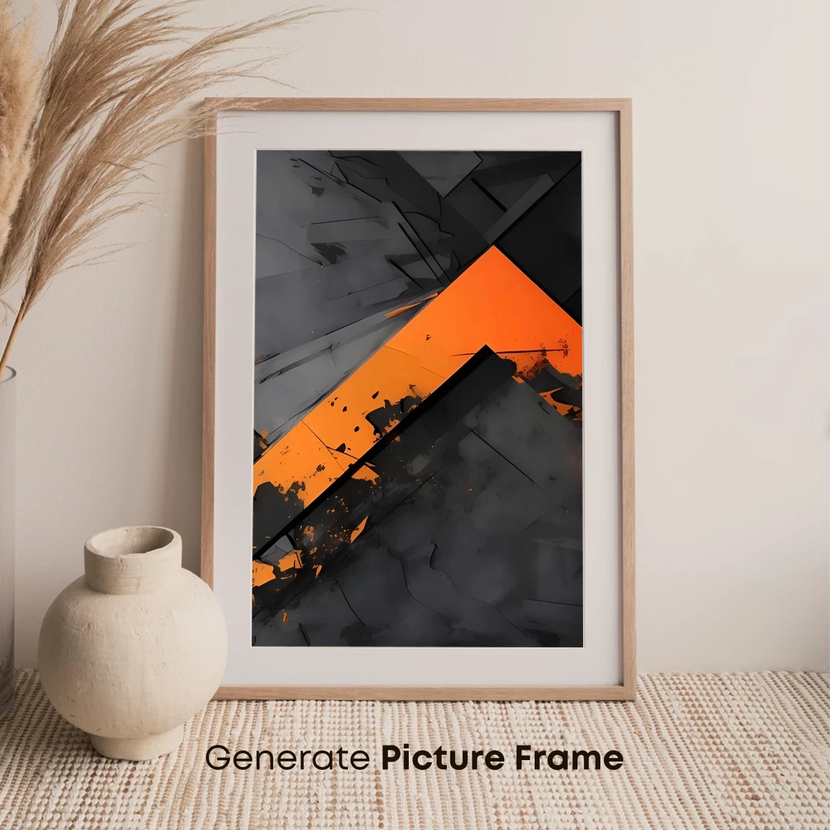 Fractured Flames: Abstract Geometry in Chaos - Image 7