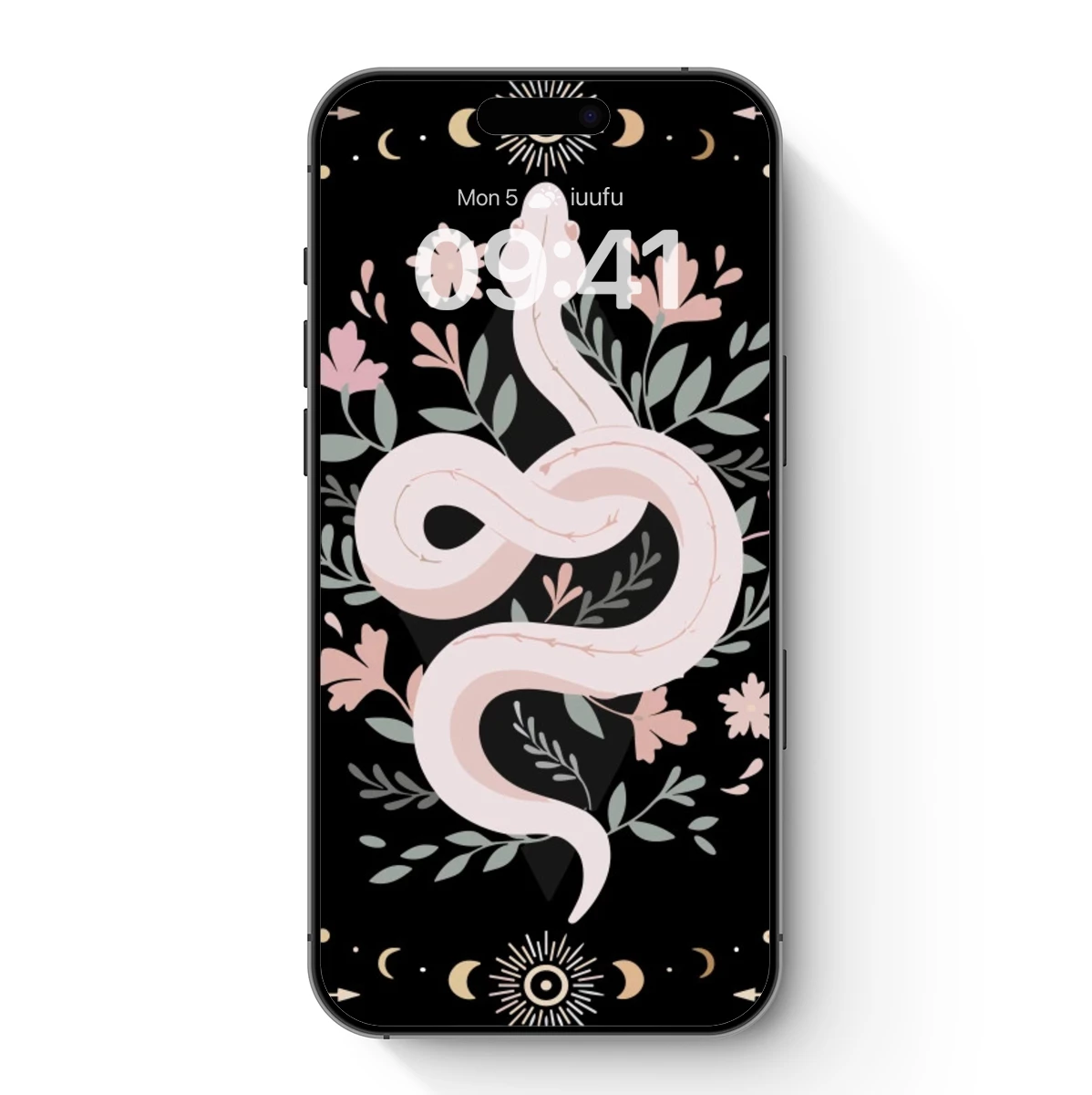 Ethereal Serpent in Celestial Bloom Ethereal Serpent in Celestial Bloom