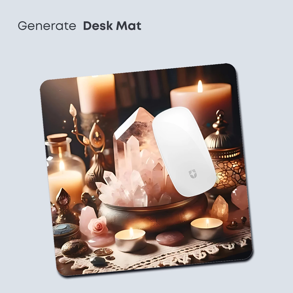 Crystal Sanctuary: Mystical Glow and Sacred Geometry - Image 4