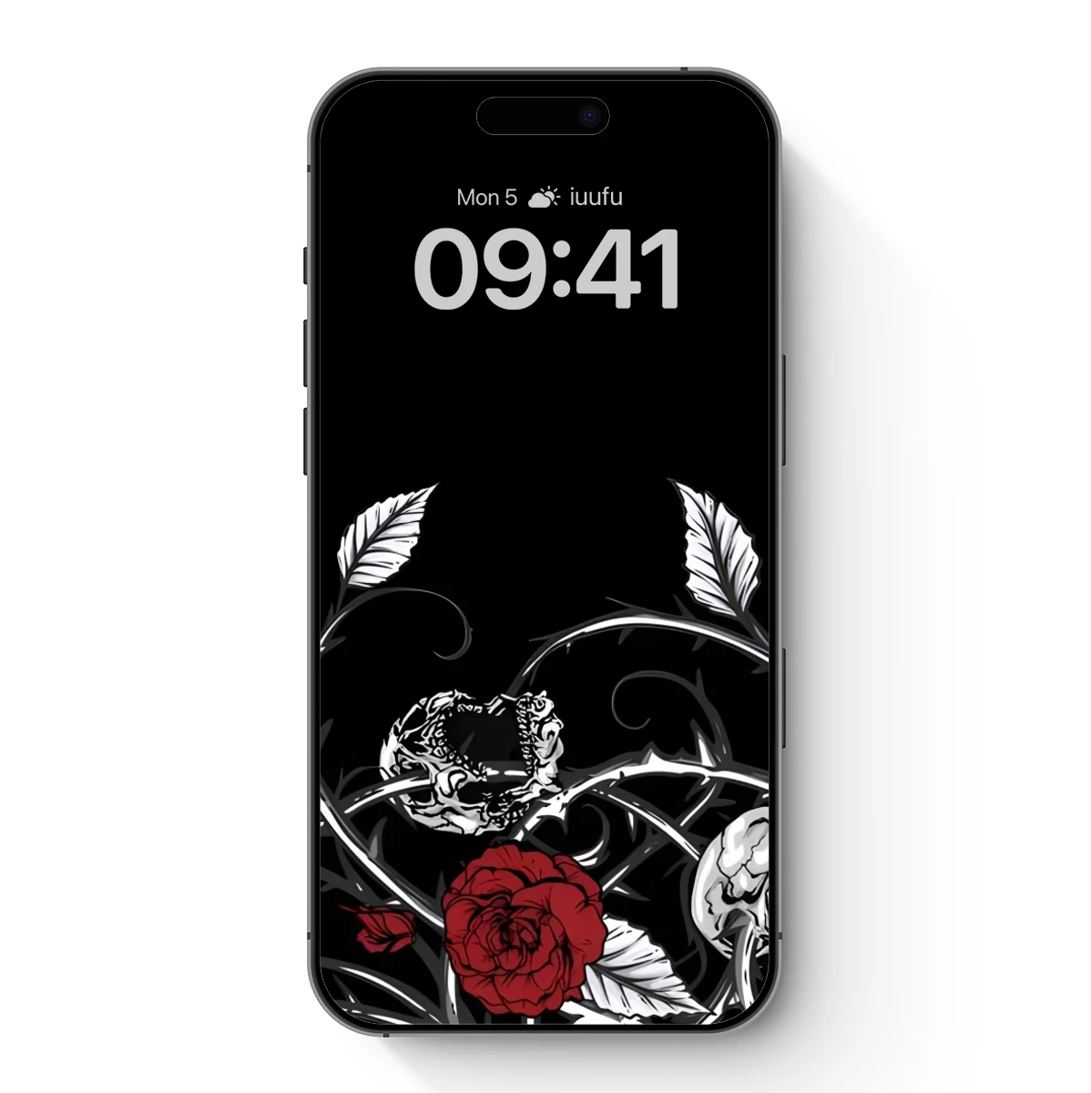 Gothic Rose Garden: Skulls & Blossoms