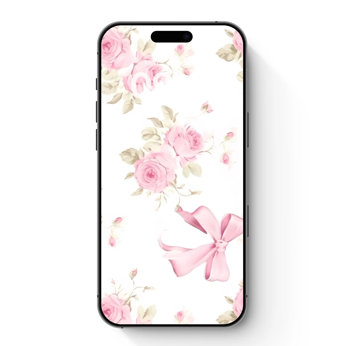 Elegant Pink Roses with Satin Bows